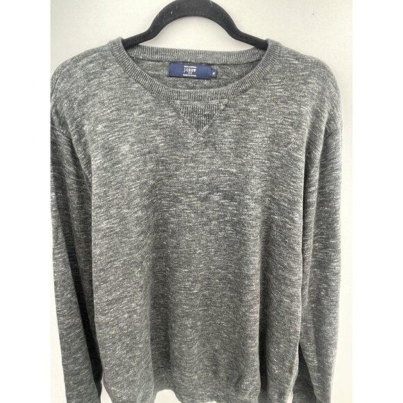 J. Crew Men's Crewneck Sweaters - Gray and Blue - Picture 14 of 16